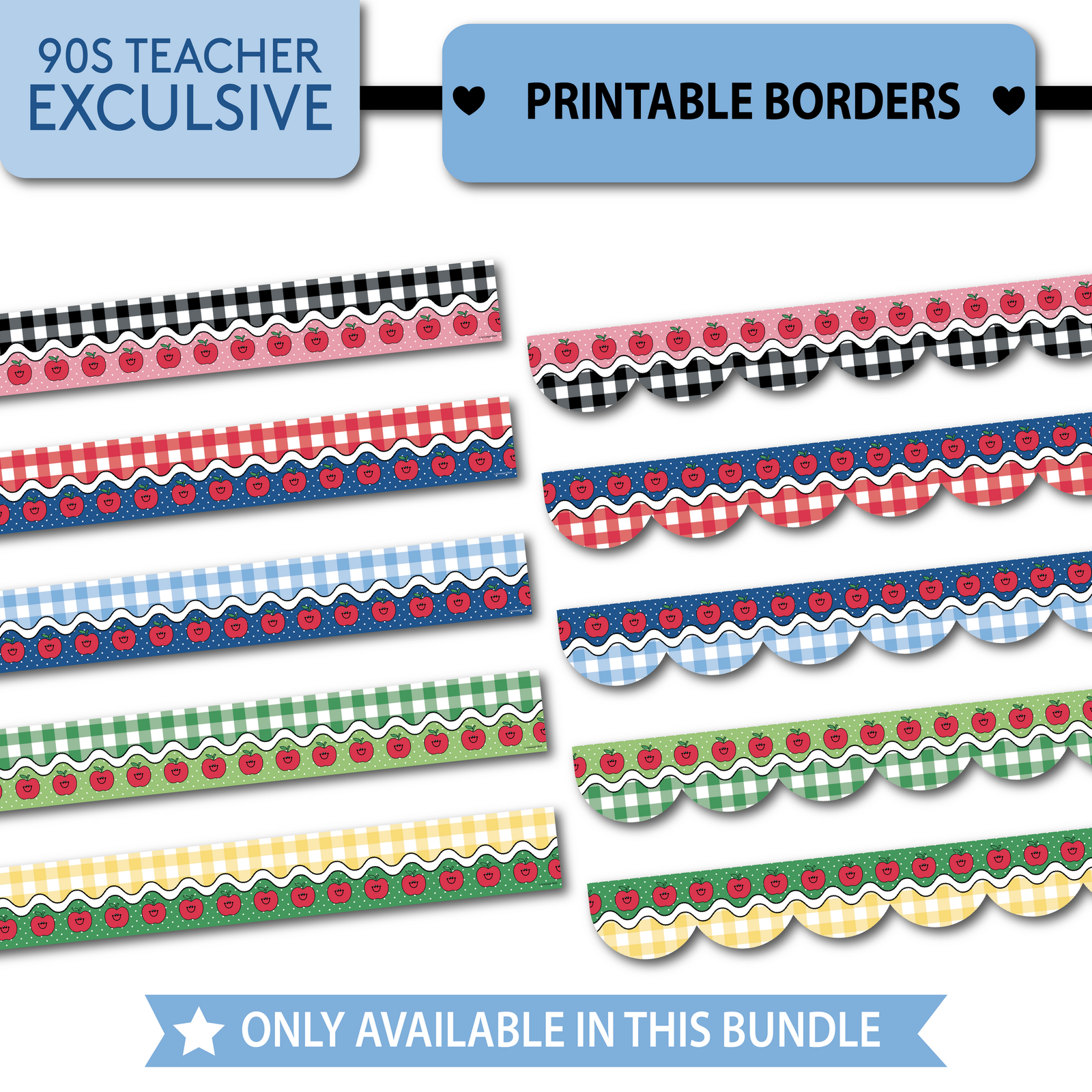 90s Teacher Complete Classroom Decor Bundle
