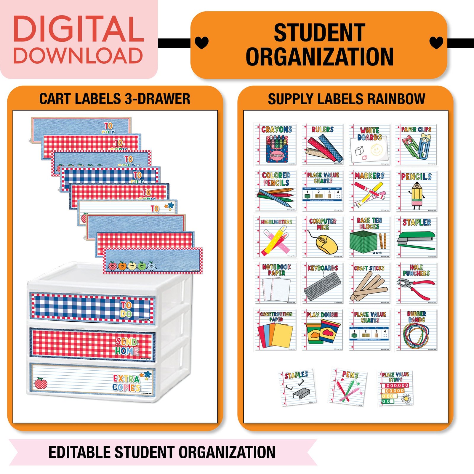 90s Teacher Complete Classroom Decor Bundle